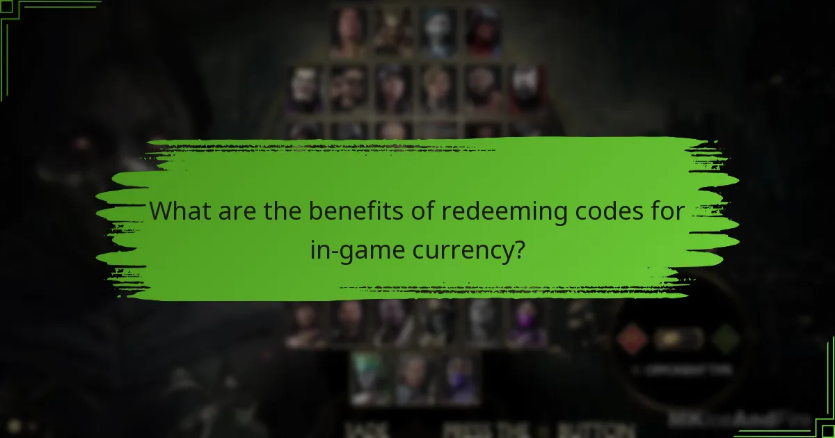 What are the benefits of redeeming codes for in-game currency?